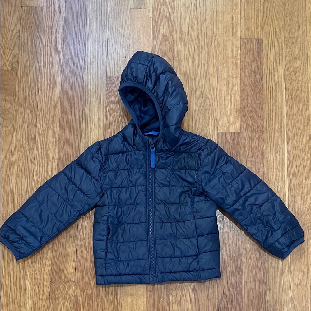 Primary toddler size 2 Navy winter puffer coat